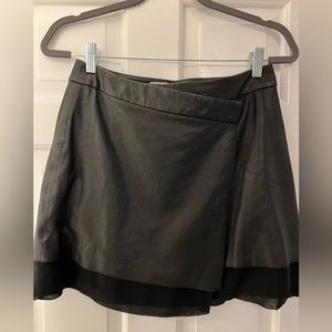 Leather skirt by JOIE. Great condition.